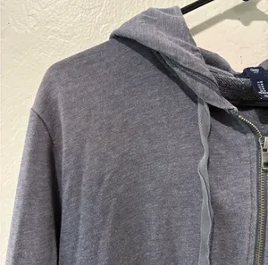 Gap Grayish Blue Zip Up Hoodie thumbnail 5