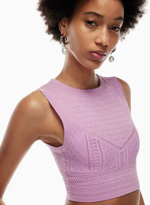 Aritzia Babaton Pointelle Tank thumbnail 4