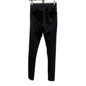 LOGO Layers Lori Goldstein Size XXS Knit Legging Black Back Pockets A346676​​​‎ thumbnail 2