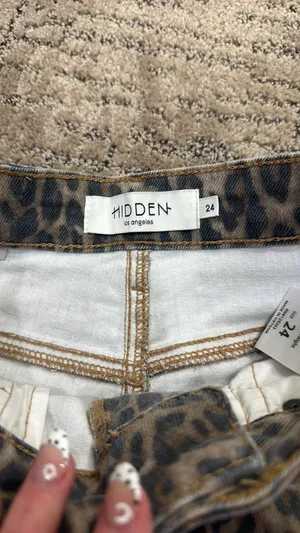 Hidden Jeans Cheetah Print  thumbnail 3