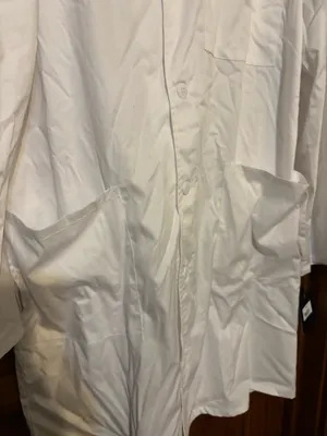 Unisex Cherokee white lab coat thumbnail 3