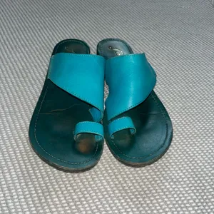Free People Sant Antoni Sandal Blue/ Azure Sz 36 thumbnail 2