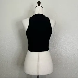 Abercrombie & Fitch YPB SculptLUX Curve Love Plunge Henly Slim Tank, Sz Small thumbnail 7