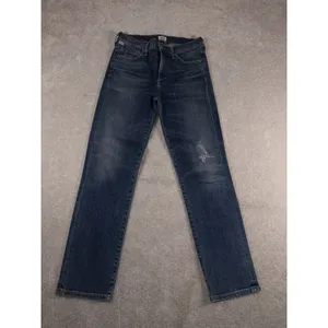 Citizens Of Humanity Cara High Rise Cigarette Ankle Jeans size 26 Dark‎ Blue thumbnail 3