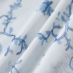 Rihoas White Floral Tiered Midi Skirt thumbnail 5