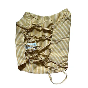 CP Company Women’s Striped Yellow Corset Top thumbnail 2