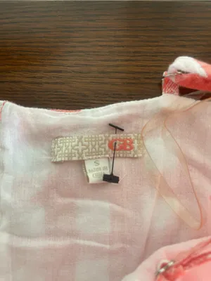 Red Gingham Button thumbnail 4