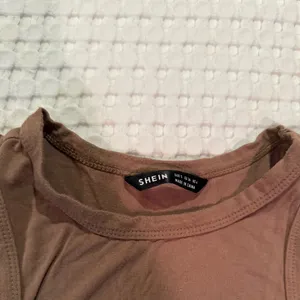 Basic Crop Tank Top - Brown thumbnail 2