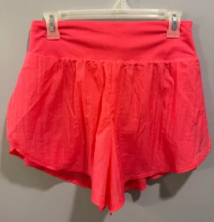 All In Motion High-Rise Flowy Athletic Shorts With Built-In Biker Shorts Lip Gloss Pink thumbnail 1