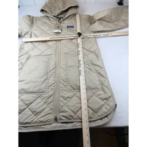 Patagonia Women's Diamond Quilted Parka Oar Tan Size Small NWT ($279 Retail) thumbnail 5
