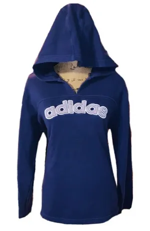Womens vintage Adidas hoodie size XL thumbnail 1