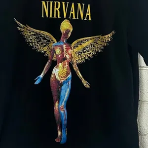 Nirvana Black Band Tee size XL thumbnail 6