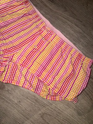 Vintage Y2K PINK Victoria’s Secret Plaid Low waist super short shorts thumbnail 5