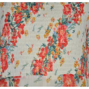 NWT Maurices Floral Smocked Tiered Ruffle Sleeveless Midi Dress Size XL Cottage thumbnail 5