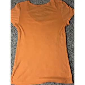 Ralph Lauren Sport Womens Orange Cotton V-Neck Short Sleeve T-Shirt L thumbnail 5