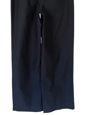 Lululemon City Sleek 5 Pocket Wide-Leg High-Rise Pant Utilitech Black thumbnail 8