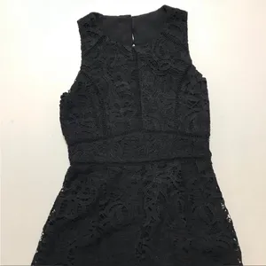 NWT Adelyn rae‎ large black romper thumbnail 1