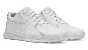 CONDOR WOMENS White Comfortable Durable Slip Resistant Metal Free Trainer S 5.5 thumbnail 1