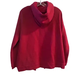 Nike Women's Funnel Neck Hoodie Red Size L Long Sleeve Casual‎ thumbnail 9