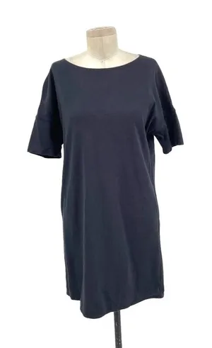 Aritzia Wilfred Free‎ 100% Cotton Black T-shirt Dress Size XS thumbnail 1