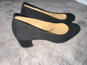 Michael Kors Arabella black suede studded 2” heels size 10M thumbnail 3