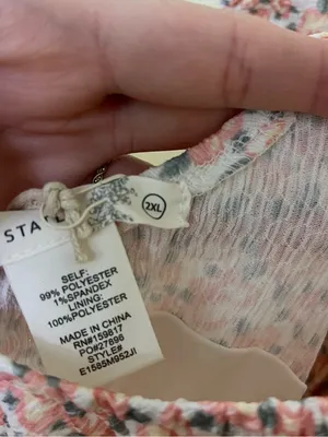 NEW Altar’d State Floral Midi / Maxi Dress Size 2XL NWT thumbnail 6