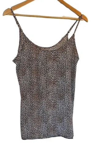 JOCKEY Animal Print Camisole Top Leopard Print Cheetah Print - Size Extra Large thumbnail 1