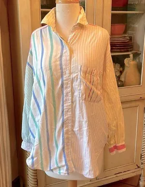 Cotton blouse Size L thumbnail 1