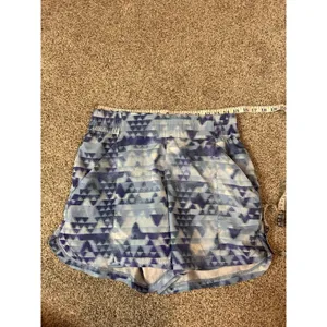 Columbia Athletic Shorts Womens‎ M Blue Graphic Print Casual Outdoor thumbnail 4