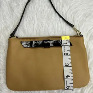 Kate Spade New York Creamy Caramel Brown Mini Purse Wristlet thumbnail 8