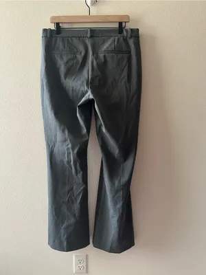 NWT Abercrombie curve love low rise stretch slim boot trouser pants dark gray 31 thumbnail 12