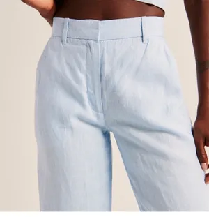 Abercrombie 100% Linen Collection Pants thumbnail 4