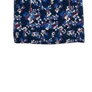 Anthropologie‎ Maeve Cardana Mini Skirt Floral Brocade Blue Purple Size US 4 thumbnail 5