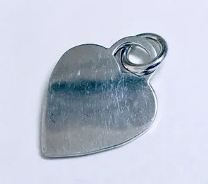 Sterling Silver Hart Charm thumbnail 1
