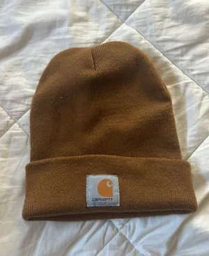 Brown Carhartt Beanie Knit thumbnail 1