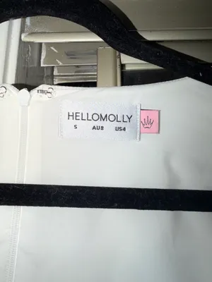 Hello Molly Dress White thumbnail 2