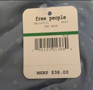 Free People NWT Sierra Bandeau Size Large thumbnail 5