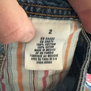 American Eagle shortie distressed 2 denim cutoff shorts thumbnail 4