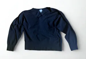 A New Day Black V-Neck Sweater | Size Medium | Target thumbnail 1