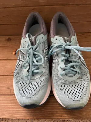 ASICS Duomax woman's sneakers blue size 8 thumbnail 1