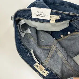 Madewell Petite Low Slung Baggy Crop Jean Croswell Wash Blue Relaxed US 30 P NWT thumbnail 9