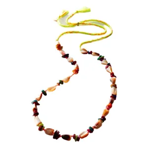 NWT Free People x Ariana Ost At The Market Shell Beaded Necklace thumbnail 4