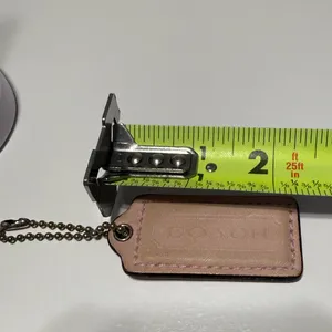 Coach light pink tag thumbnail 5