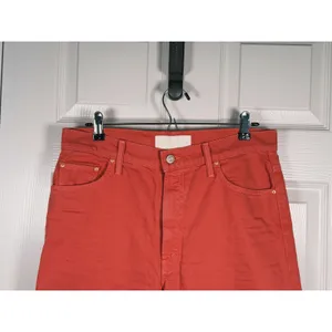 MOTHER The Dodger Wide Leg Ankle Jeans Size 28 Canyon Coral Casual Everyday thumbnail 5
