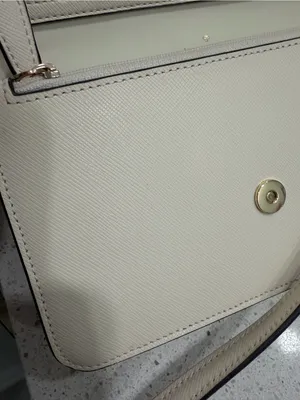 Kate Spade Madison Flap Crossbody Bag White Leather Purse KC430 Small EUC thumbnail 11
