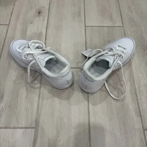 Reebok Club C Double Platform White Sneakers NWT - Women’s 7.5 thumbnail 7