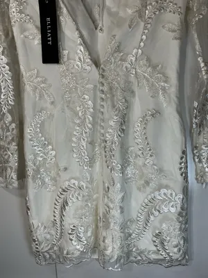 NWT Elliatt dress ivory color size large thumbnail 10