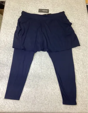 Walter Hagen Performance 11 Skegging Navy Blue Golf Skirt Leggings XXL NEW thumbnail 1