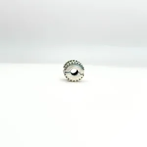 Pandora Silver Beveled Authentic Bead Clip Spacer thumbnail 3