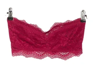 Free People Lacey Looks Bandeau in Burgundy Size M NWT thumbnail 4